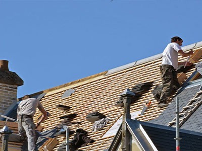 Демонтаж кровельных материалов